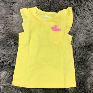 Epic Threads | Girl's Tank Top | Yellow | Ruffles